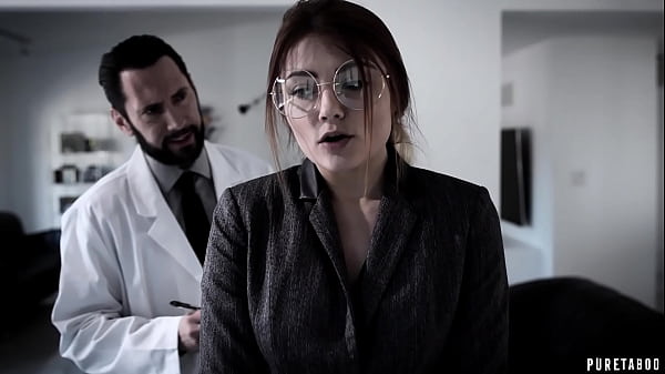 PURE TABOO Innocent Brunette Loses Her Virginity In The Doctor's Office